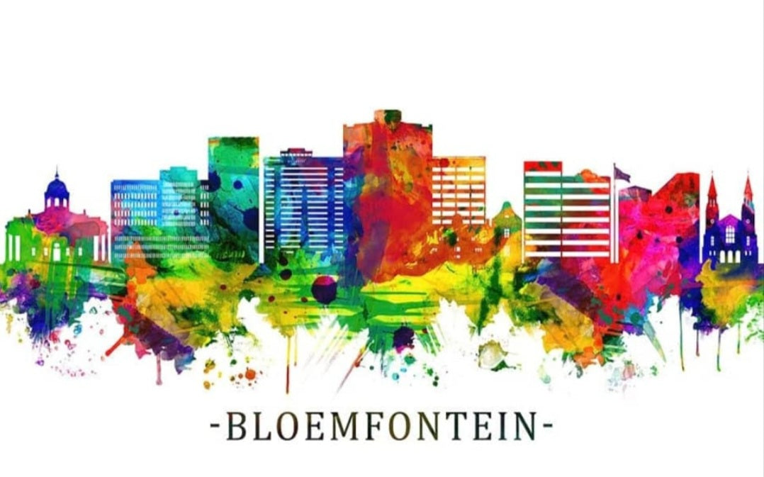 Skyline Bloemfontein 5D Diamond Art Painting Triple R Services